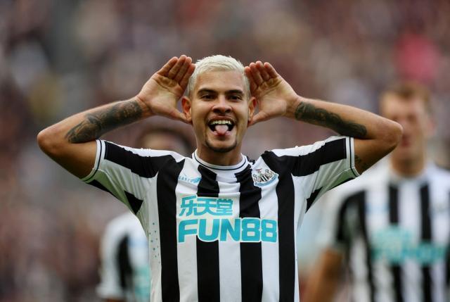 海星体育入口-梅开二度 来纽卡后吉马良斯成队内进球最多球员！